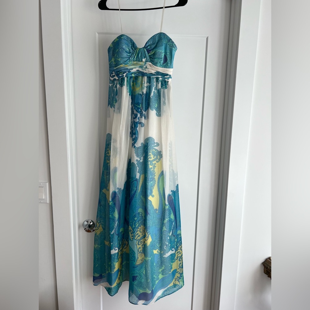 Cache Paisley Maxi Dress